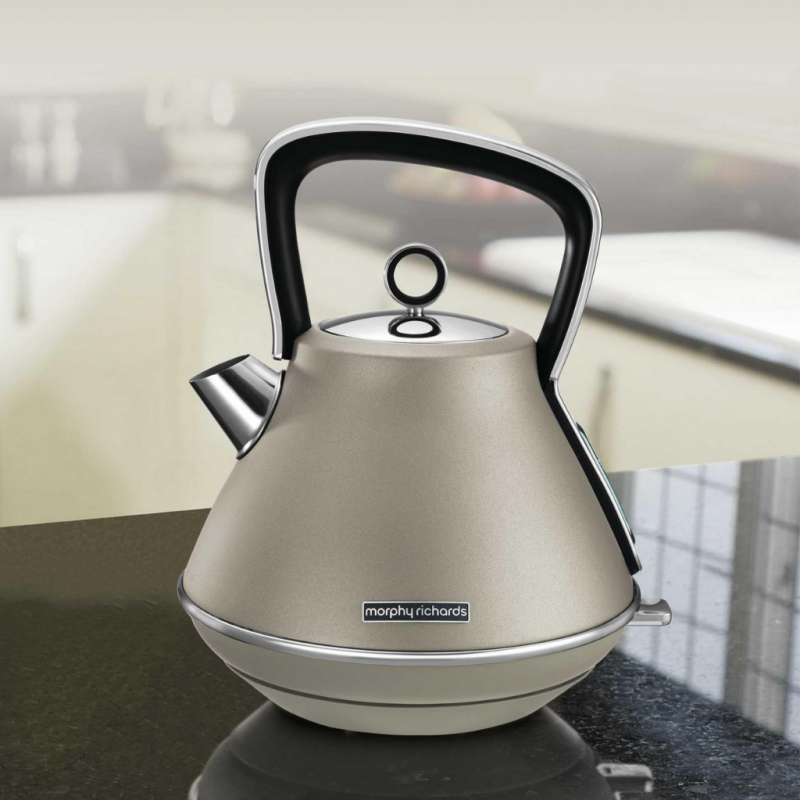 Morphy Richards 100103EE Evoke Platinum 1 5L Kettle Pyramid Special Edition