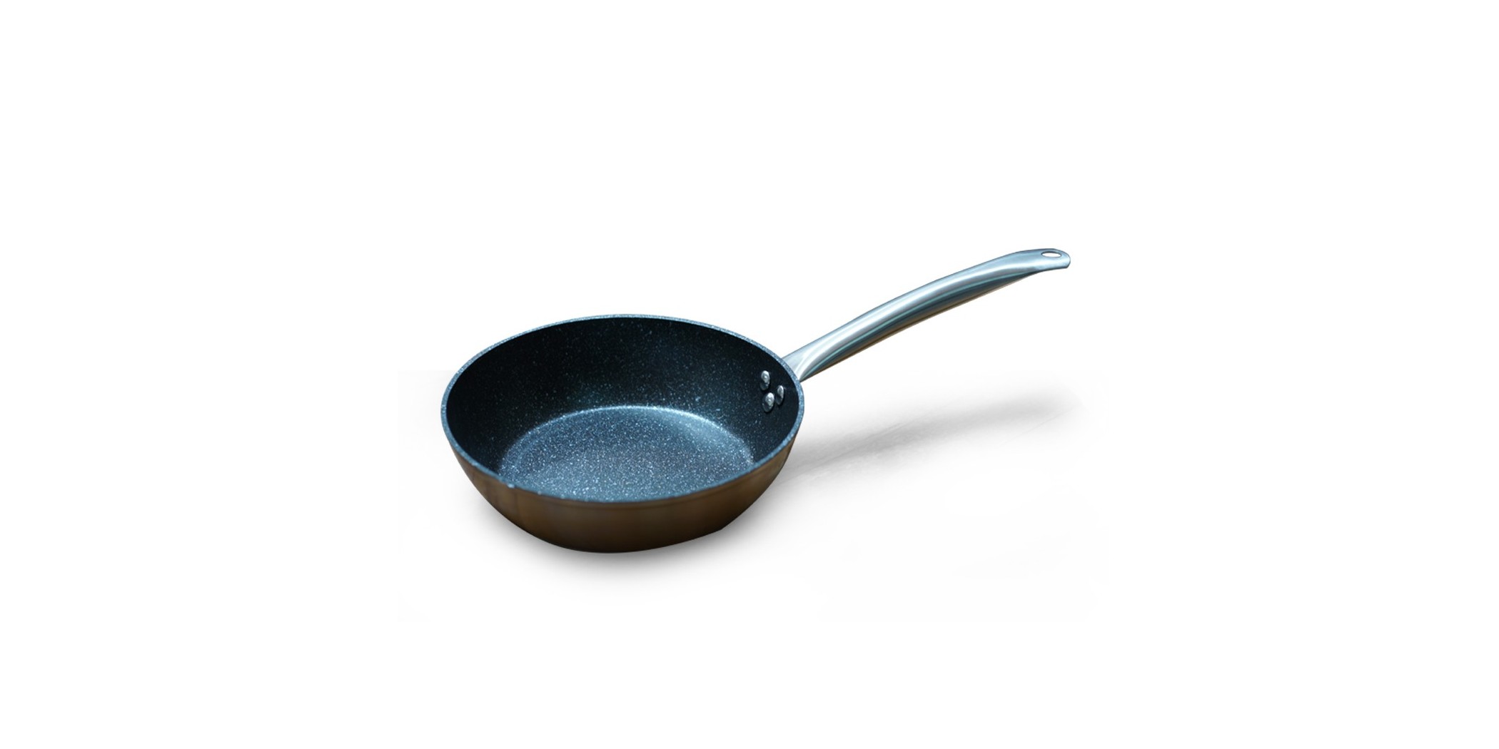 Ibili 495324 IB 24cm Deep Natura Copper Frypan O