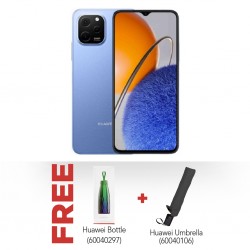 Huawei Nova Y61 Sapphire Blue & Free Huawei Bottle + Huawei Umbrella