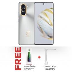 Huawei Nova 10 Silver & Free Huawei Bottle + Huawei Lamp