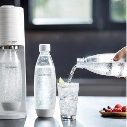 Sodastream TERRA White Sparkle Drink Maker