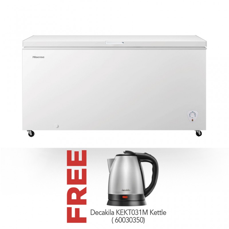 Hisense H655CF Freezer & Free Decakila KEKT031M Kettle