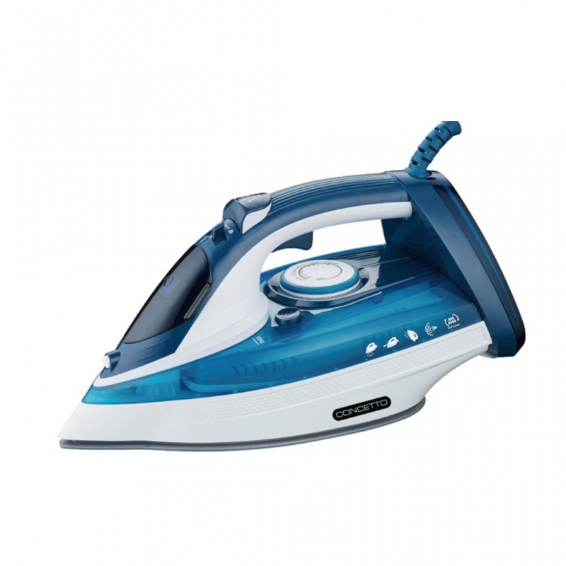 Concetto CIR-259 Blue Ceramic 2200W Steam Iron