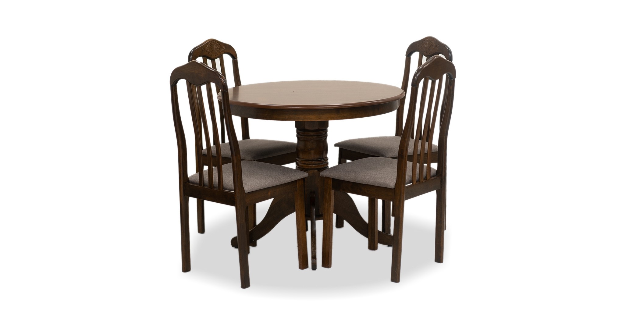 Beviana Round Table and 4 Chairs