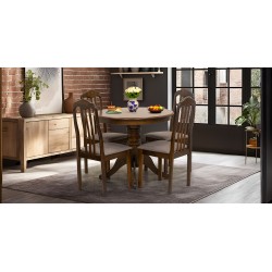 Beviana Round Table and 4 Chairs