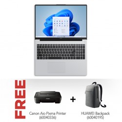 Huawei MateBook D16 Intel Core i9 & Free Canon Aio Pixma Printer + Huawei Backpack