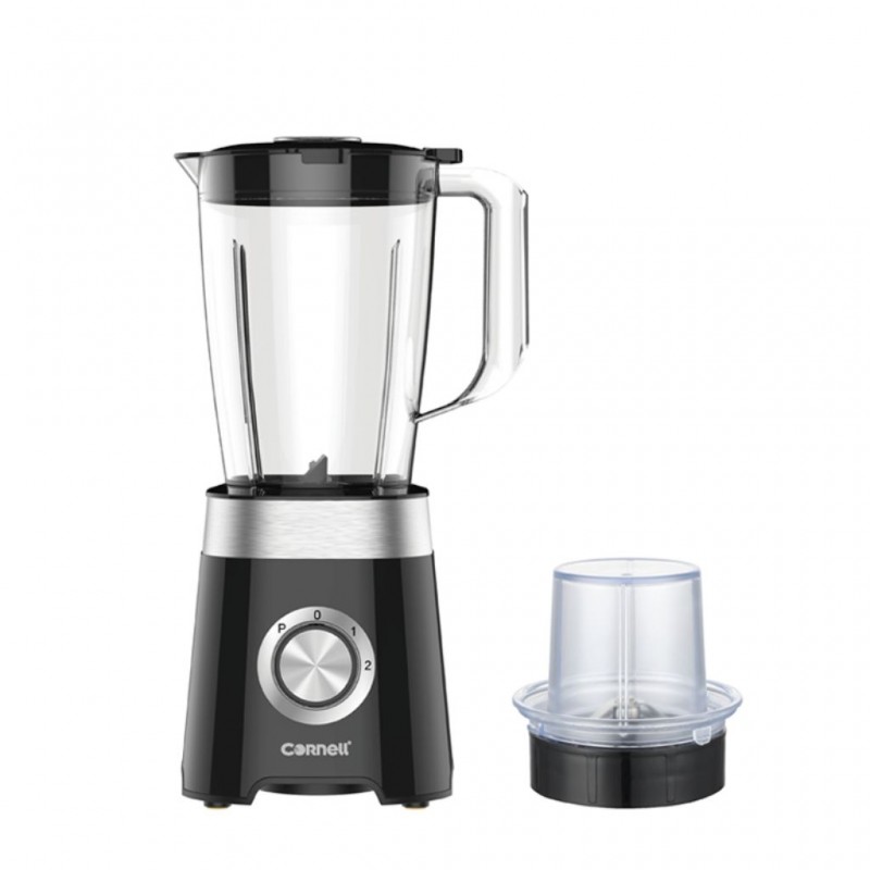 Cornell CBLS500BK Black 1.5L Plastic Blender With Grinder