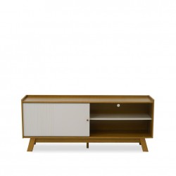 Aurum Low TV Cabinet Nature/Off White