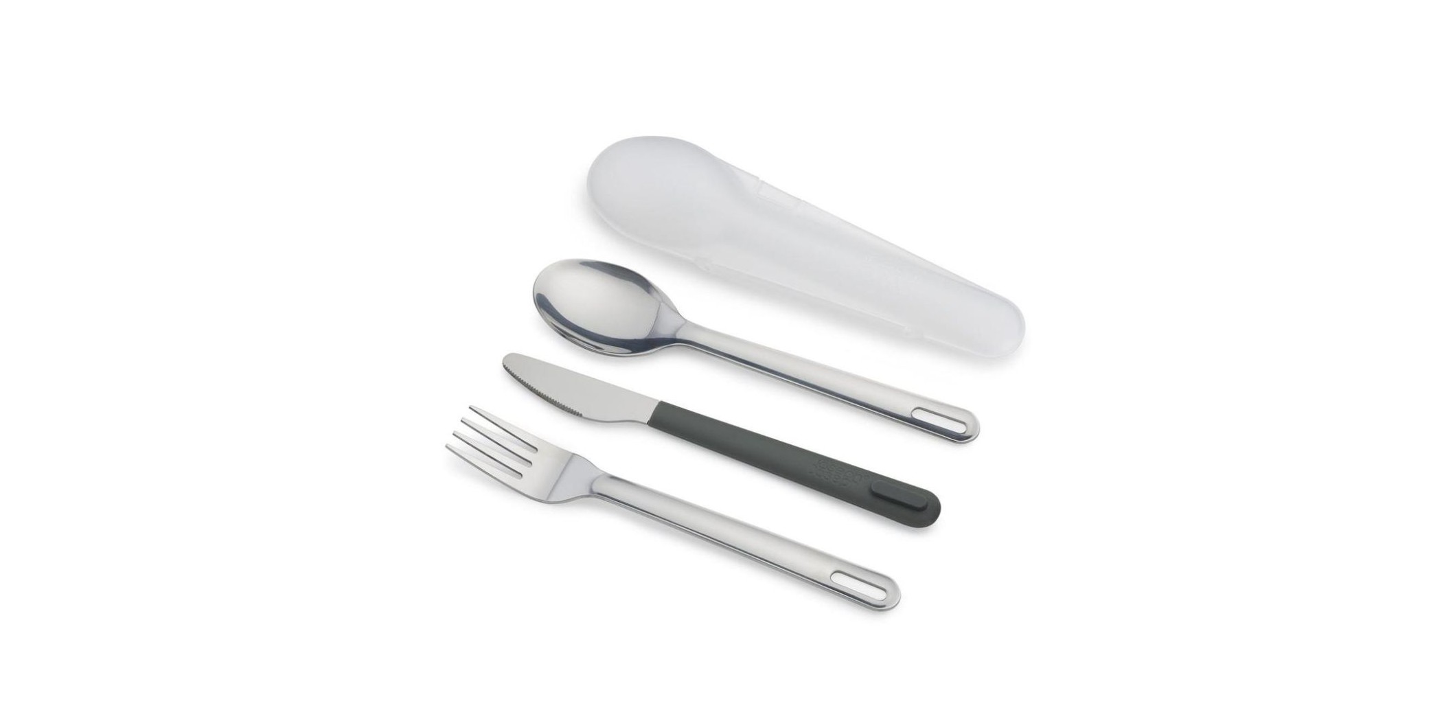 Joseph Joseph Duo 81135-JJ Grey S/S Cutlery Set 