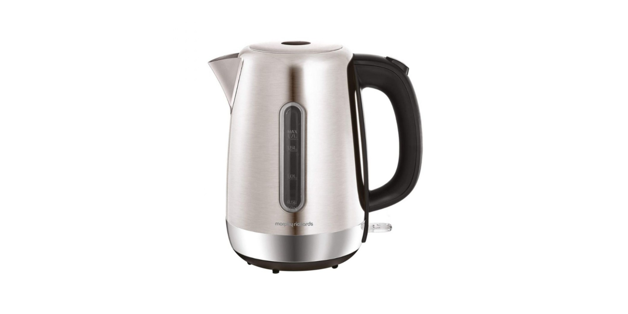 Morphy Richards 102786 Equip Brushed SS 2YW 1.7L Kettle