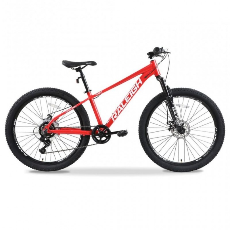 Red raleigh mountain bike sale