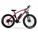 Champion YM-EB5 250 Watts (0.25 kw) Red 26" Fat Tyre Electric Bike