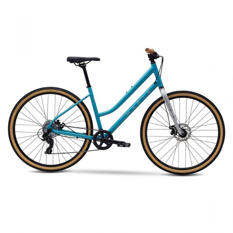 Marin Kentfield ST1 Gloss Teal/Silver Bike