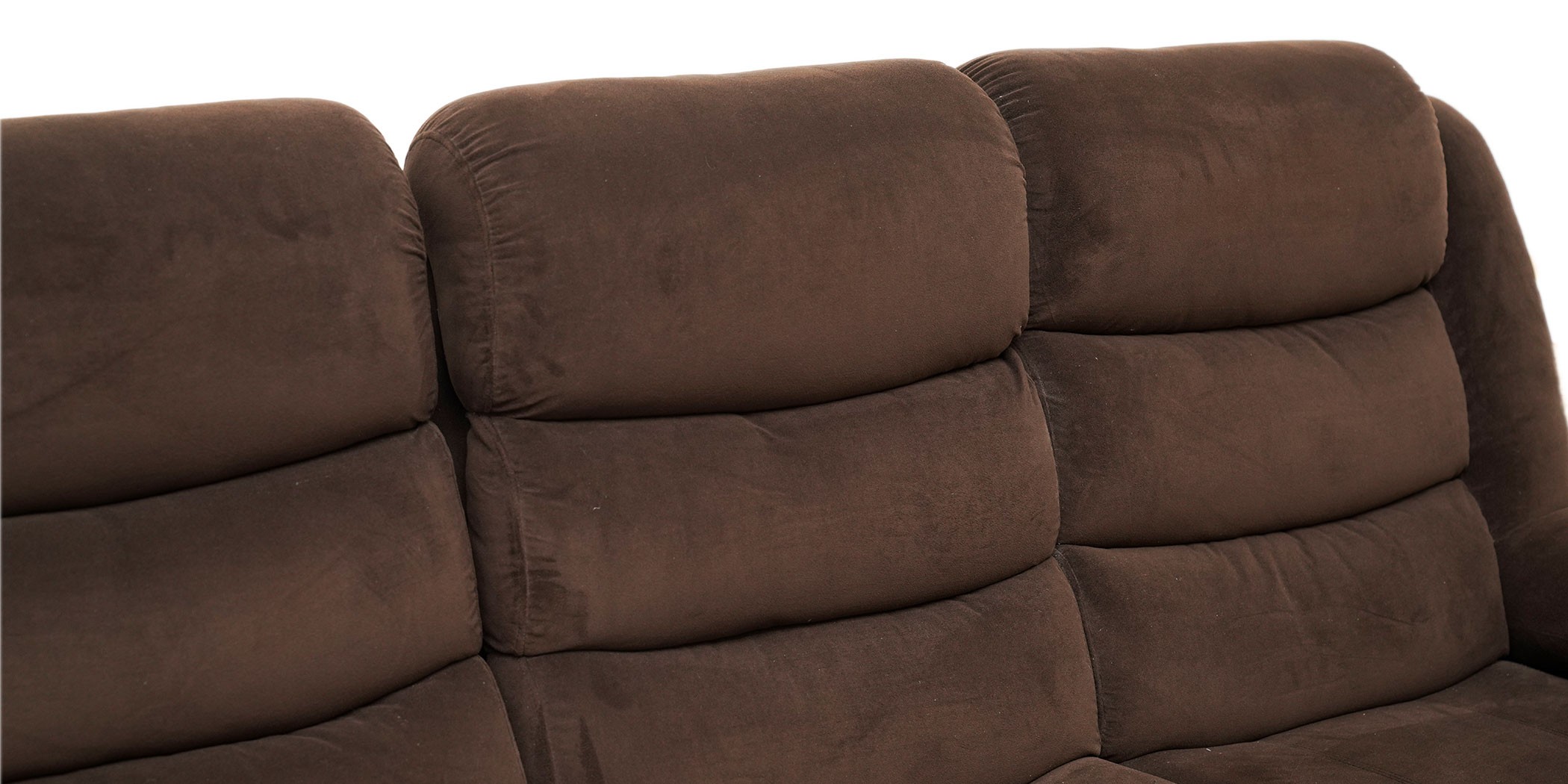 Carole Recliner Sofa 3+2 Chocolate Col Fabric