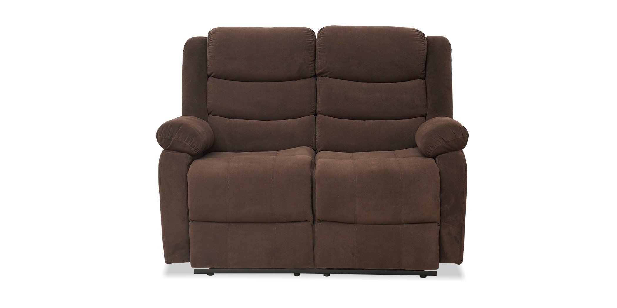 Carole Recliner Sofa 3+2 Chocolate Col Fabric