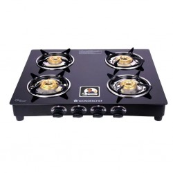 Wonderchef WON509 Ultima 4 Burner Tempered Glass Gas Stove