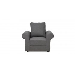 Lina Sofa 3+2+1 in D.Grey Col Fab