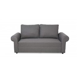 Lina Sofa 3+2+1 in D.Grey Col Fab