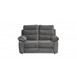 Burlington Sofa 3+2 Recliner Oakley Graphite Col Fab