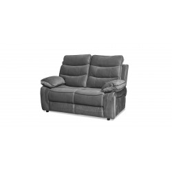 Burlington Sofa 3+2 Recliner Oakley Graphite Col Fab