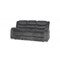 Santarelli Recliner Sofa 3+2 in Grey Col Fab