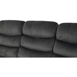 Santarelli Recliner Sofa 3+2 in Grey Col Fab