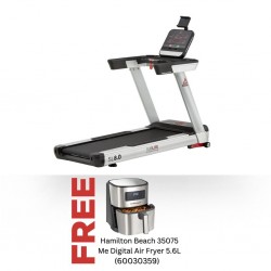 Reebok SL8.0 Treadmill & Free Hamilton Beach 35075-Me Digital Air Fryer 5.6L