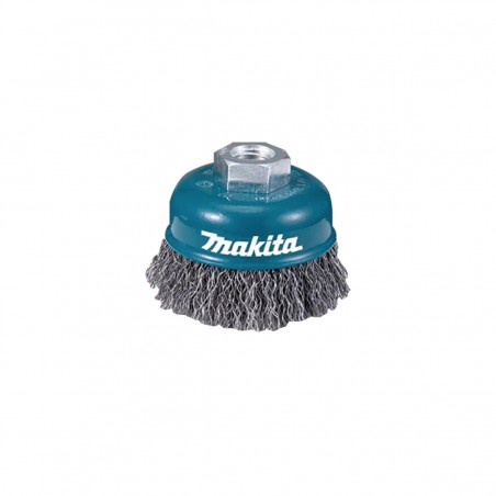 Makita 60Mm*M1*Cup Brush Crimped Steel Wire 0.30Mm