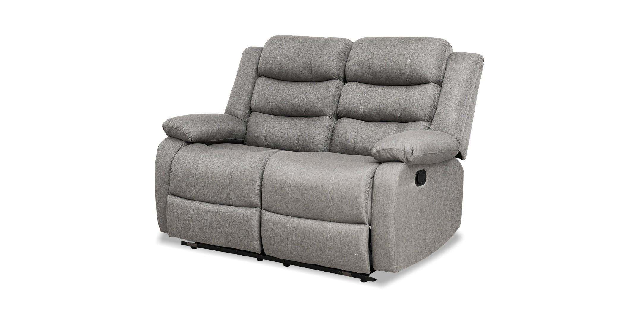 Tavana Recliner Sofa 3RR+2 Seater Grey Col Fabric