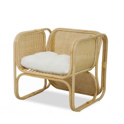 Rattan One Seater