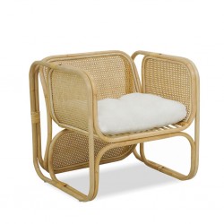 Rattan One Seater