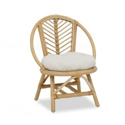Julia Kid Rattan Chair With Cushion