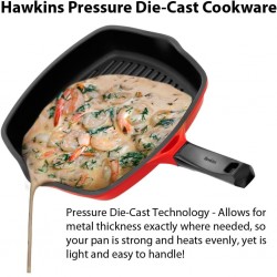 Hawkins DCGP30 30cm NS Die-Cast Grill Pan