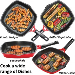 Hawkins DCGP30 30cm NS Die-Cast Grill Pan