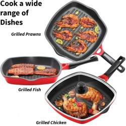 Hawkins DCGP30 30cm NS Die-Cast Grill Pan