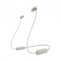 Sony Headphone Taupe WI-C100/CZE