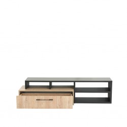 Savania TV Cabinet No.1 Black & Autumn Sonata