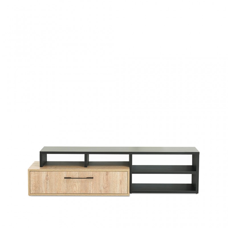 Savania TV Cabinet No.1 Black & Autumn Sonata