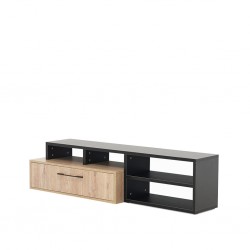 Savania TV Cabinet No.1 Black & Autumn Sonata