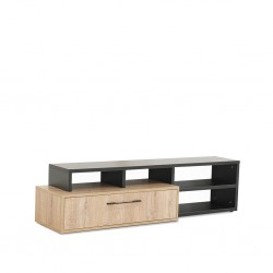 Savania TV Cabinet No.1 Black & Autumn Sonata