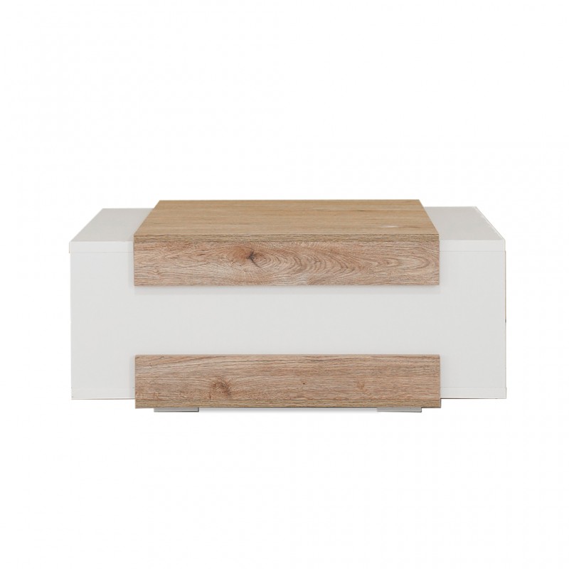 Valencia Coffee Table Aurous & White