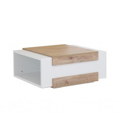 Valencia Coffee Table Aurous & White