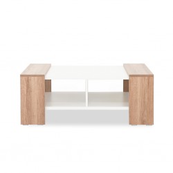 Neo Coffee Table Oak & White