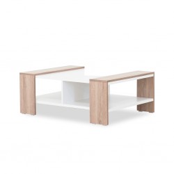 Neo Coffee Table Oak & White