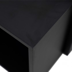 Toscana Coffee Table Black + 2 Side Table