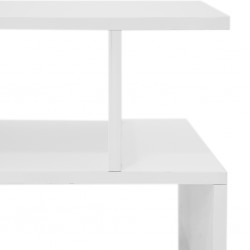 Americana Coffee Table White Acrylic