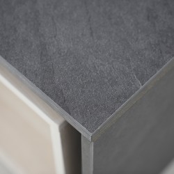 Marina Side Table Slate & American White Ash