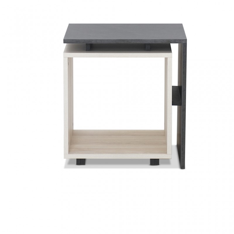 Marina Side Table Slate & American White Ash