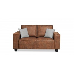 Hunter Sofa 3+2 in Brown Col Fab