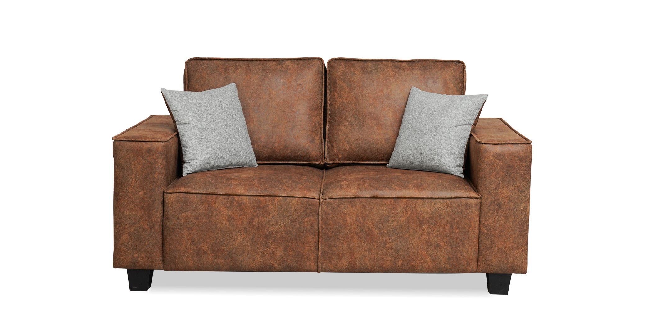 Hunter Sofa 3+2 in Brown Col Fab